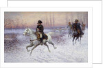 Napoleon at the Head of a Troop of Cavalry by Jan van Chelminski