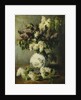 Lilac in a Delft Vase, 1895 by Emile Vernon