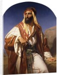 A Bedouin Chieftain, 1846 by Godfried Guffens