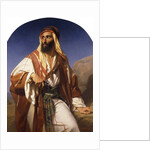 A Bedouin Chieftain, 1846 by Godfried Guffens