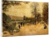 Les Jardins des Luxembourg, Paris, 1904 by Fernand Auguste Besnier