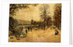 Les Jardins des Luxembourg, Paris, 1904 by Fernand Auguste Besnier