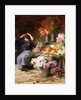 Flower Power; Marchande de Fleurs by Victor Gabriel Gilbert
