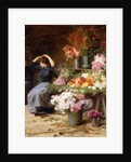 Flower Power; Marchande de Fleurs by Victor Gabriel Gilbert