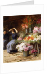 Flower Power; Marchande de Fleurs by Victor Gabriel Gilbert