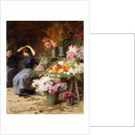 Flower Power; Marchande de Fleurs by Victor Gabriel Gilbert