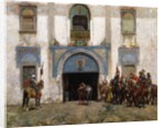 The Palace Guard by Alberto Pasini