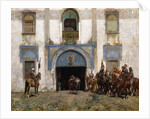 The Palace Guard by Alberto Pasini