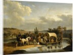 The Departure, 1836 by Jean Francois Demay