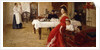 The Artist's Daughter, Tat'iana and Her Family in an Interior by Ilya Efimovich Repin