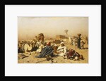 An Arab Encampment, 1880 by Leopold Karl Muller