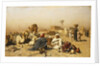 An Arab Encampment, 1880 by Leopold Karl Muller