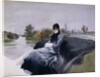 Lady in a Carriage; Signora in Vettura by Giuseppe or Joseph de Nittis