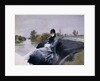 Lady in a Carriage; Signora in Vettura by Giuseppe or Joseph de Nittis