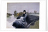 Lady in a Carriage; Signora in Vettura by Giuseppe or Joseph de Nittis
