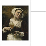 The Serving Maid by Eduard Karl Franz von Gebhardt