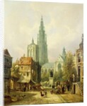 A View of Antwerp, 1870 by Pieter Cornelis Dommershuijzen