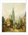 A View of Antwerp, 1870 by Pieter Cornelis Dommershuijzen