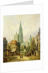 A View of Antwerp, 1870 by Pieter Cornelis Dommershuijzen