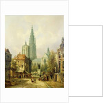 A View of Antwerp, 1870 by Pieter Cornelis Dommershuijzen