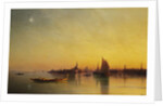 Venice from the Lagoon at Sunset, 1873 by Ivan Konstantinovich Aivazovsky
