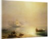 Fisherfolk on the Seashore, The Bay of Naples, 1873 by Ivan Konstantinovich Aivazovsky