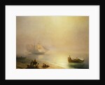 Fisherfolk on the Seashore, The Bay of Naples, 1873 by Ivan Konstantinovich Aivazovsky