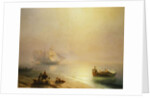 Fisherfolk on the Seashore, The Bay of Naples, 1873 by Ivan Konstantinovich Aivazovsky