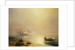 Fisherfolk on the Seashore, The Bay of Naples, 1873 by Ivan Konstantinovich Aivazovsky