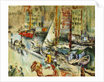 Fra Nyhavn, 1923 by Ludwig Karsten