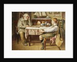 The Game of Draughts, 1918 by Henry Spernon Tozer