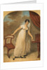 Portrait of a Lady, standing full length in a White Dress by a Piano, 1801 by Adam Buck