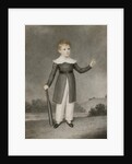 Portrait of Edward Currie Holding a Cricket Bat, 1830 by Adam Buck