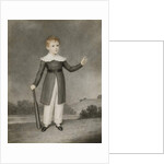 Portrait of Edward Currie Holding a Cricket Bat, 1830 by Adam Buck