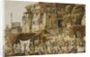 Bruhma Ghat, Benares, India 1830s by James Prinsep