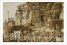 Bruhma Ghat, Benares, India 1830s by James Prinsep
