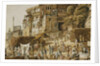 Bruhma Ghat, Benares, India 1830s by James Prinsep