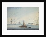 Shipping Off Shakespeare's Cliff, 1806 by Samuel Atkins