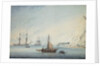 Shipping Off Shakespeare's Cliff, 1806 by Samuel Atkins