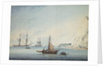 Shipping Off Shakespeare's Cliff, 1806 by Samuel Atkins