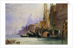 Santa Maria della Salute and the Grand Canal, Venice by William Callow