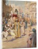 An Arab Wedding Procession Through Cairo by James Shaw Crompton