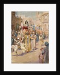 An Arab Wedding Procession Through Cairo by James Shaw Crompton