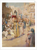 An Arab Wedding Procession Through Cairo by James Shaw Crompton
