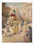 An Arab Wedding Procession Through Cairo by James Shaw Crompton