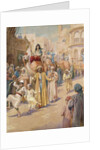 An Arab Wedding Procession Through Cairo by James Shaw Crompton