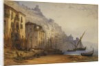Amalfi from the Shore - A Summer's Morning, 1887 by William Callow