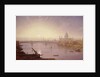 Southwark Bridge and St. Paul's Cathedral from London Bridge: Evening by George Fennel Robson