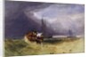 Fishing Boats Off Yarmouth, 1832 by John Sell Cotman