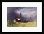 Fishing Boats Off Yarmouth, 1832 by John Sell Cotman